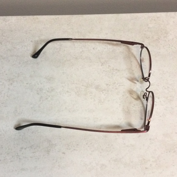 NWT Trend Setters dark pink oval metal eyeglasses new old stock - Picture 6 of 13